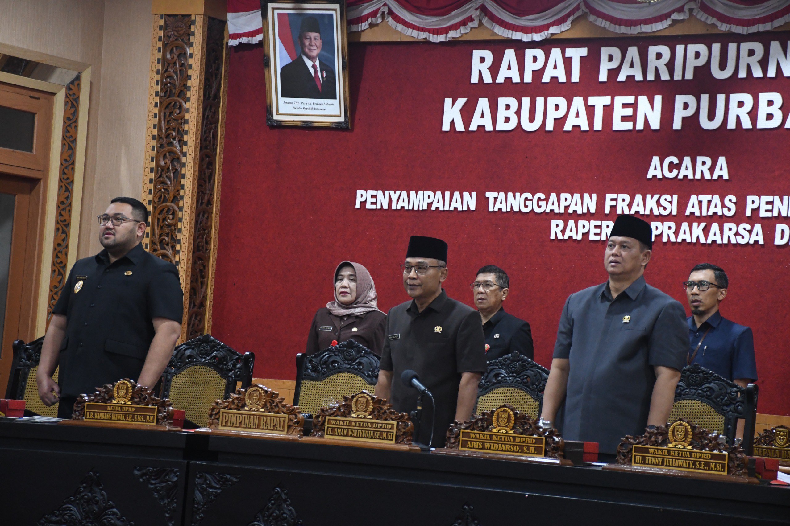 Fraksi-Fraksi DPRD Terima Pendapat Bupati