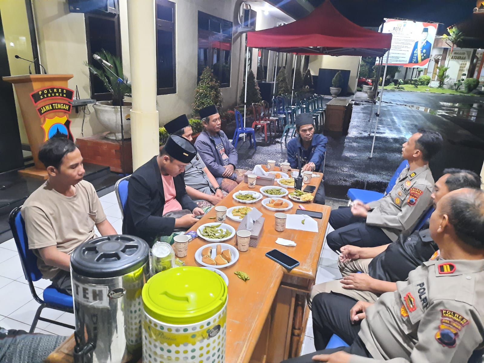 Polres Kebumen Gelar Ngopi Bersama Tokoh Masyarakat