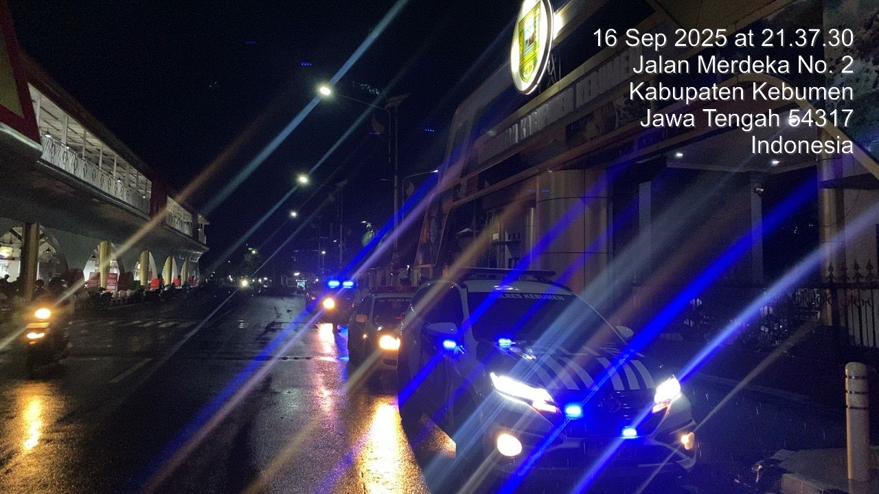 Polres Kebumen Gelar Patroli Cipta Kondisi