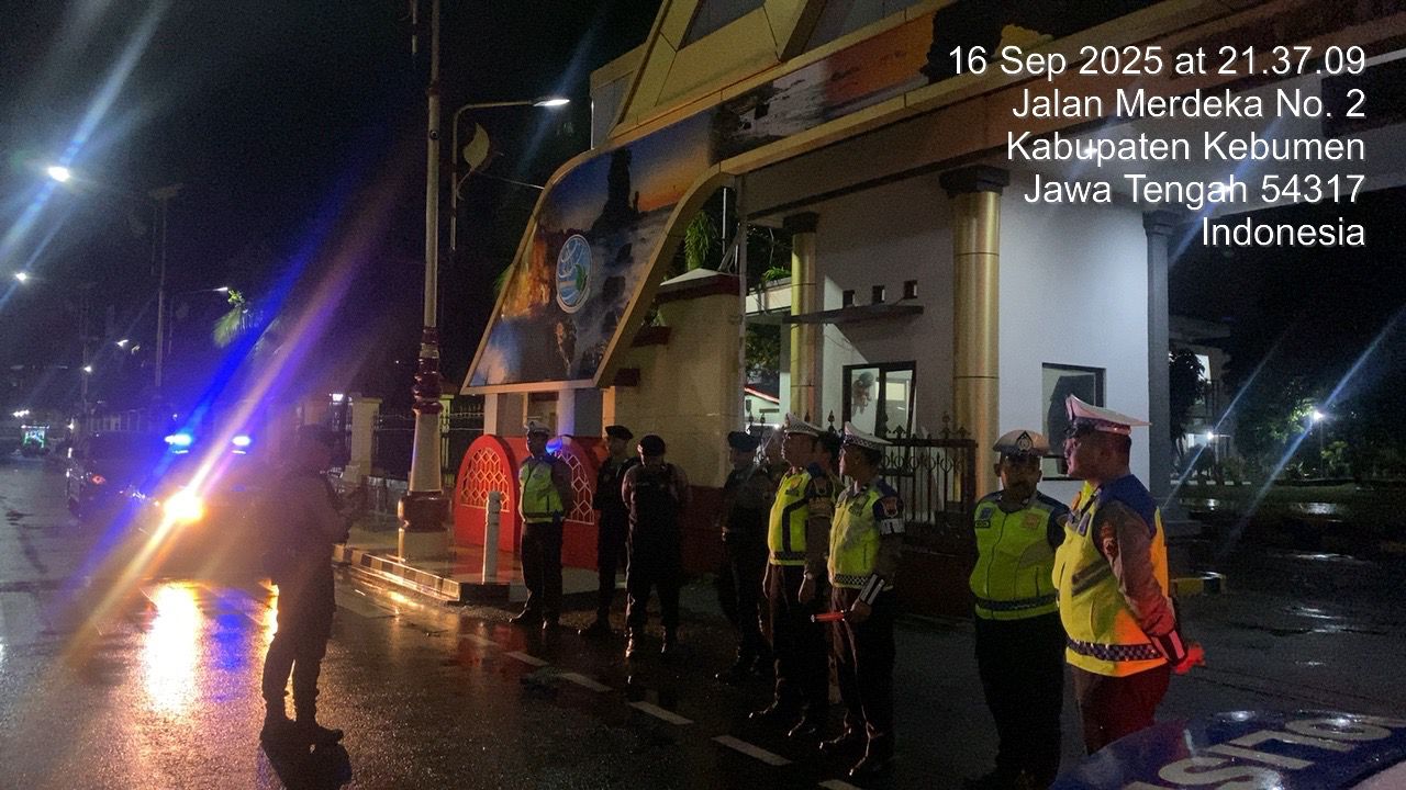 Polres Kebumen Gelar Patroli Cipta Kondisi