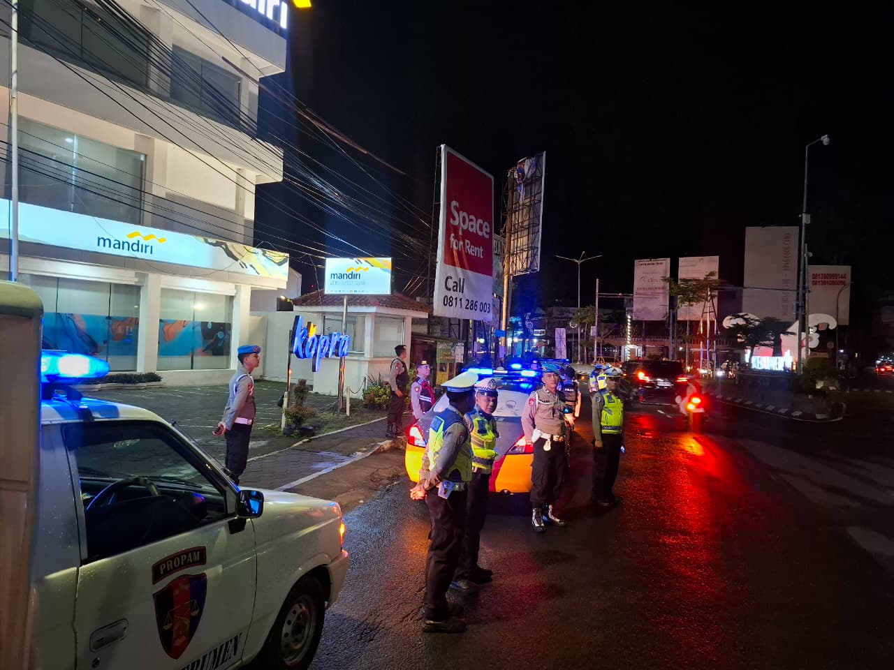 Polres Kebumen Gelar Patroli Malam, Sasar Objek Vital dan Titik Rawan
