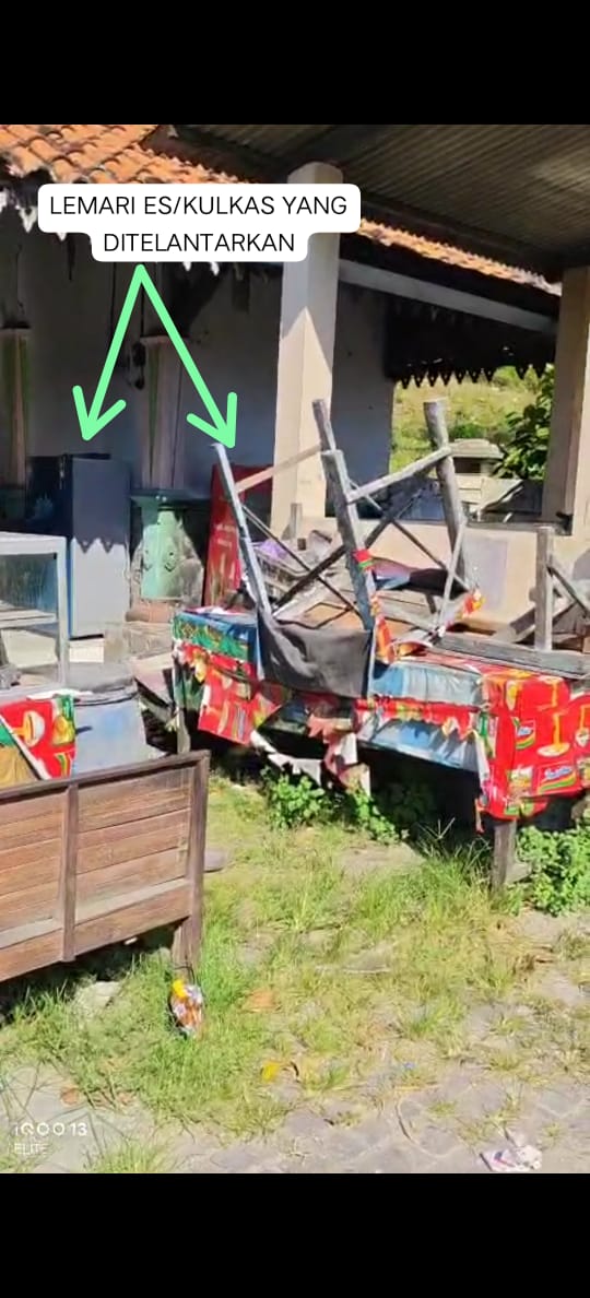 Pembongkaran Kios di Pasujudan Sunan Bonang