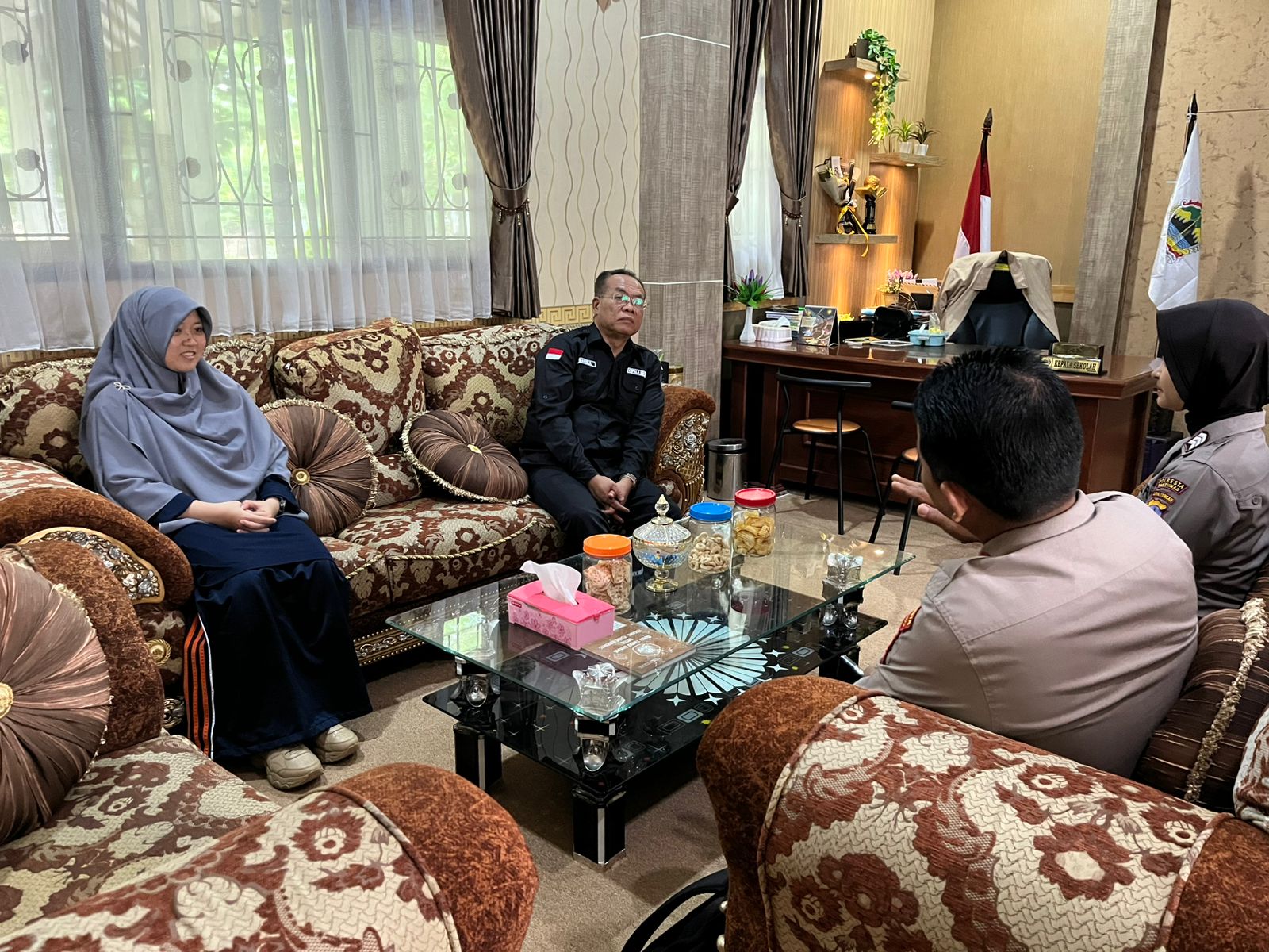 Polresta Banyumas Sambangi SMA N Ajibarang, 758 Pelajar Dibina Jadi Generasi Berakhlak dan Taat Hukum